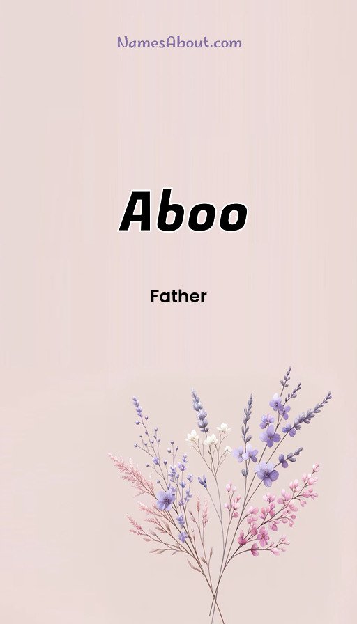 Meaning of Aboo
