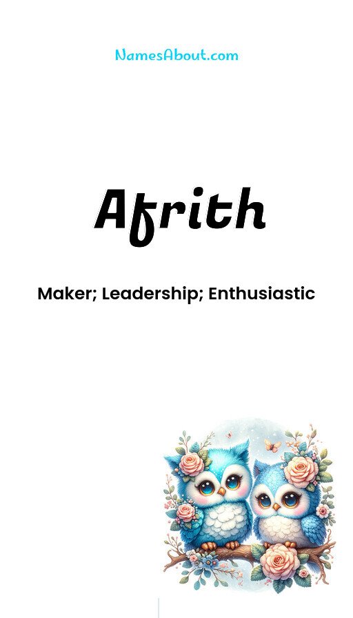 Meaning of Afrith