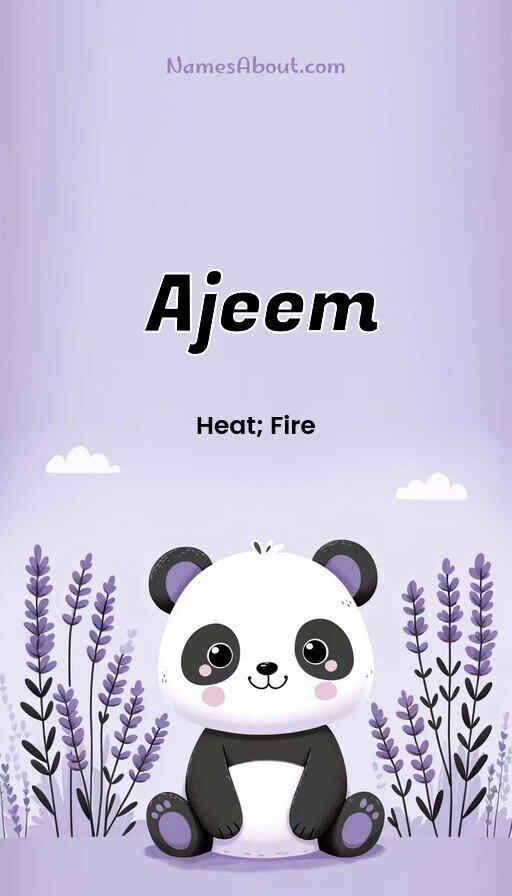 Meaning of Ajeem