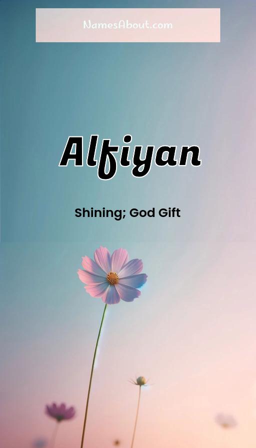 Illustration of Alfiyan