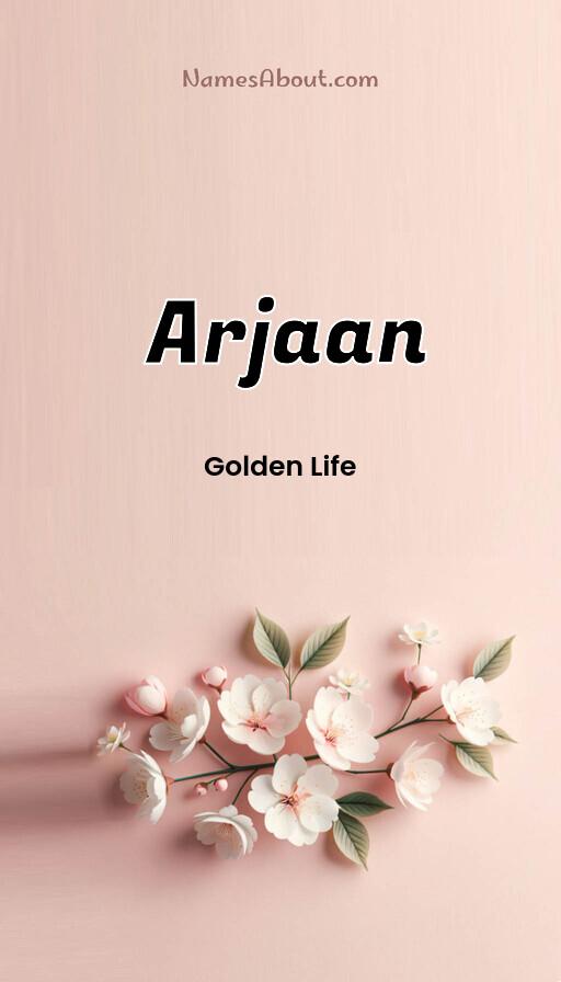 Meaning of Arjaan