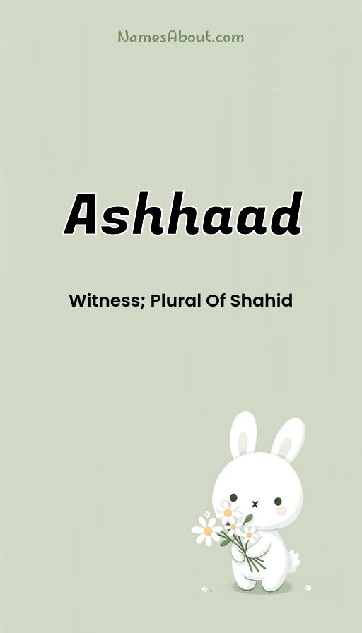 Illustration of Ashhaad