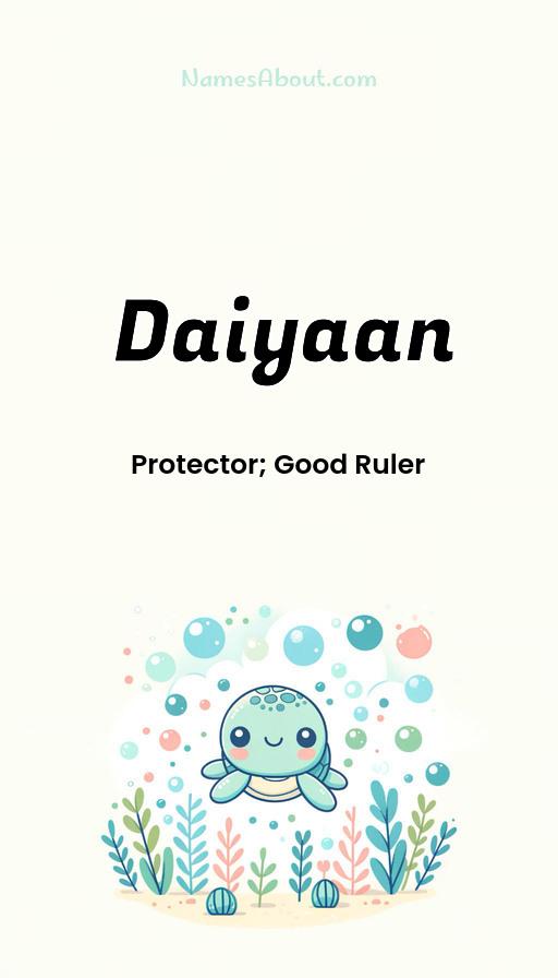 Illustration of Daiyaan