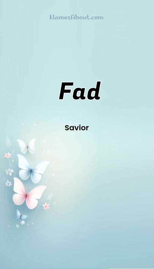 Meaning of Fad