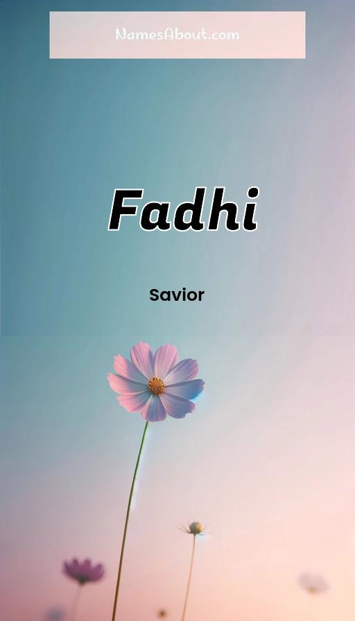 Illustration of Fadhi