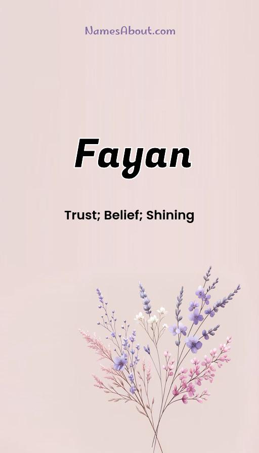 Illustration of Fayan