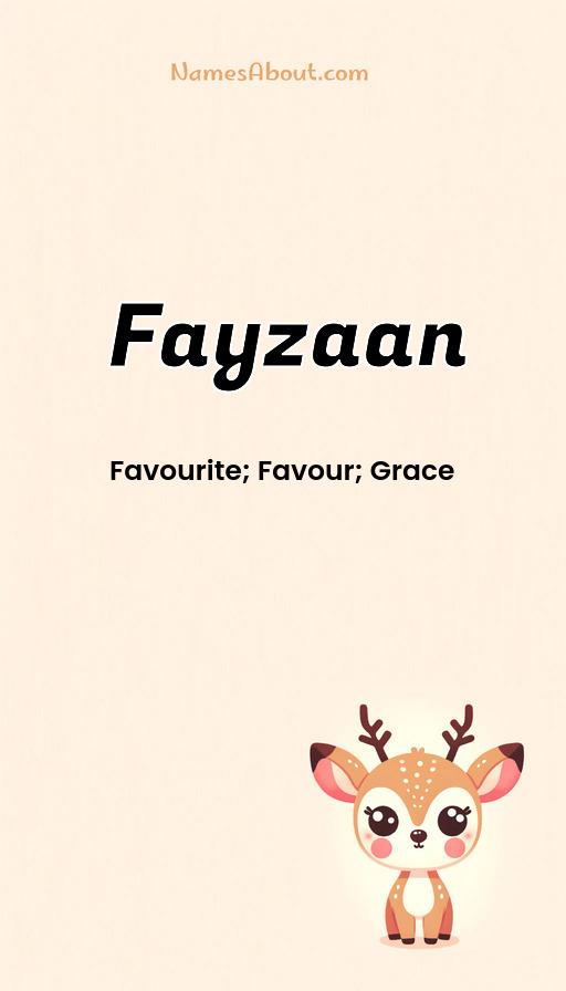 Illustration of Fayzaan