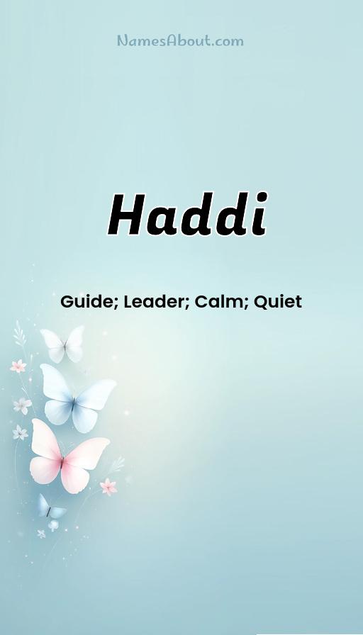 Illustration of Haddi