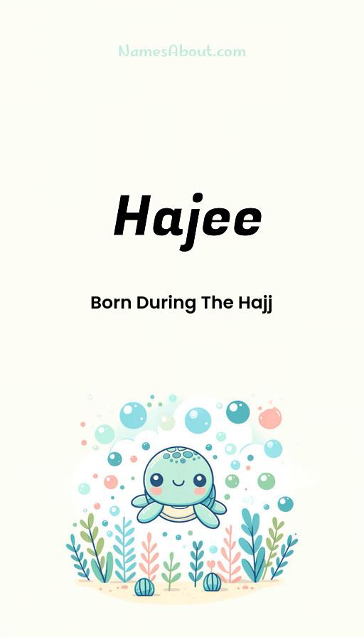 Illustration of Hajee