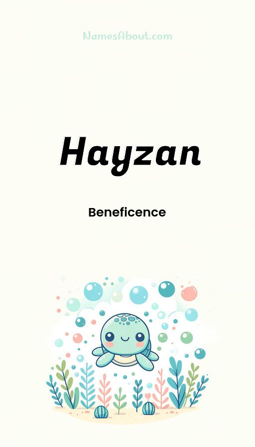 Meaning of Hayzan