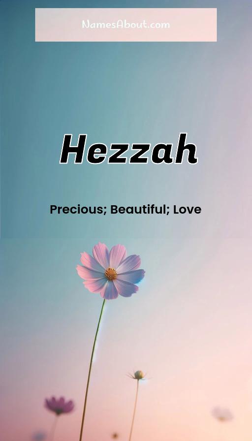 Illustration of Hezzah