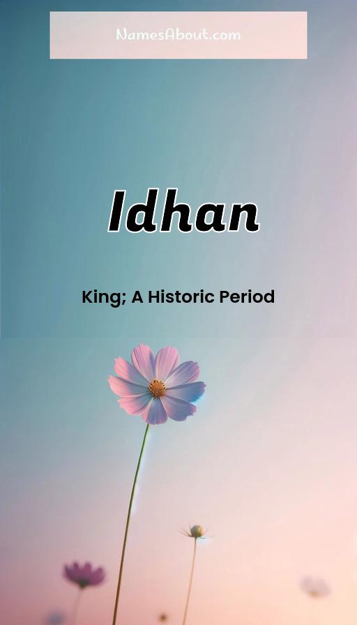 Meaning of Idhan