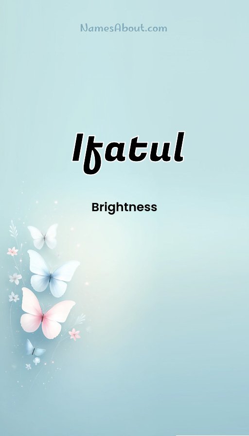 Meaning of Ifatul