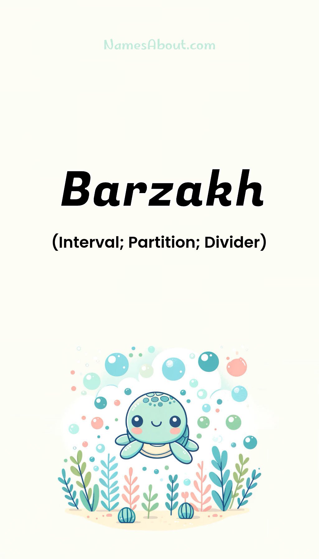 Barzakh name and meaning