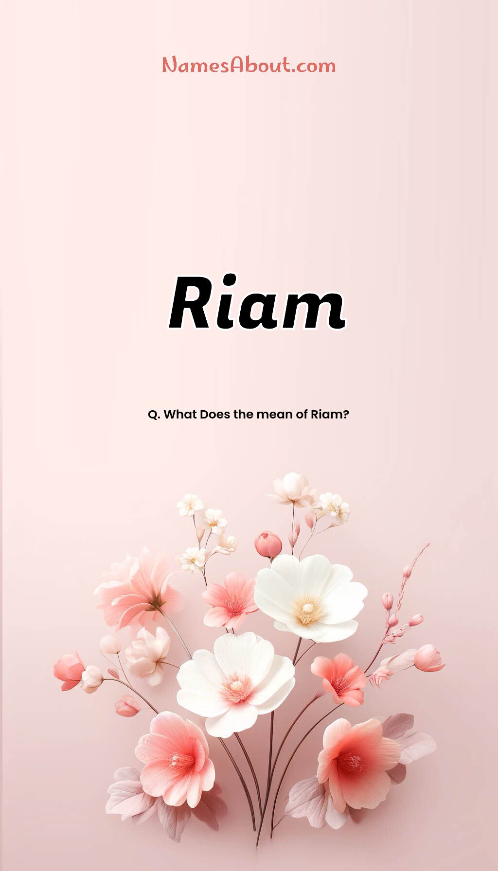 Riam name and meaning