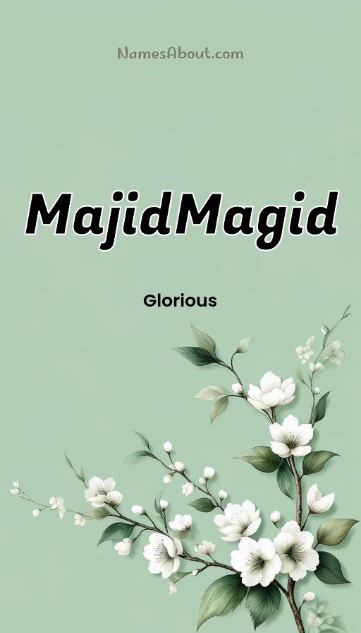 Meaning of Majidmagid