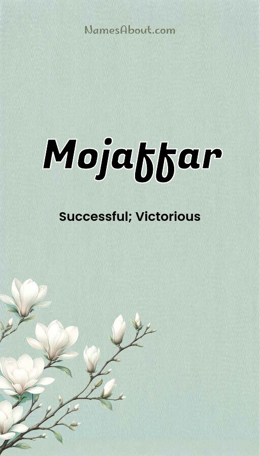 Meaning of Mojaffar