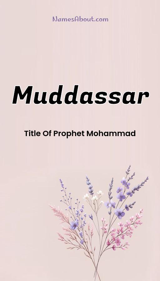 Illustration of Muddassar