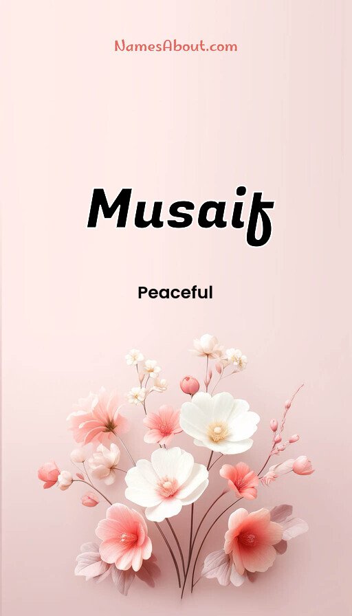Meaning of Musaif