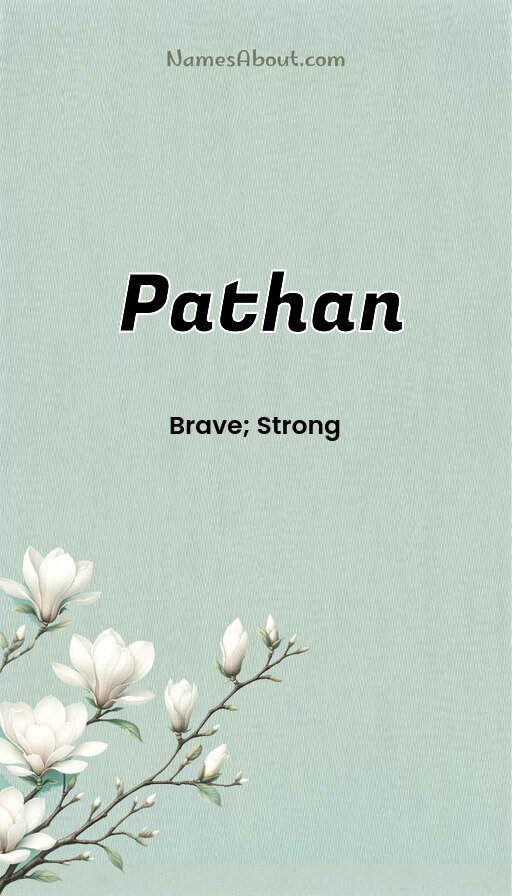 Meaning of Pathan