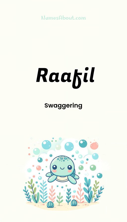 Meaning of Raafil
