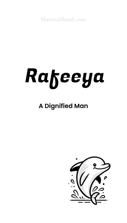 Meaning of Rafeeya