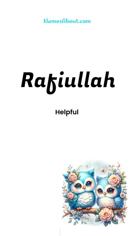 Illustration of Rafiullah