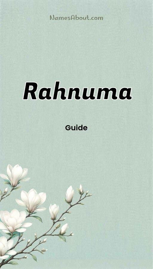 Illustration of Rahnuma