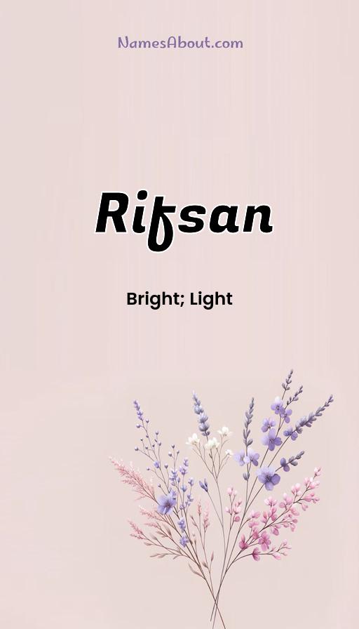 Illustration of Rifsan