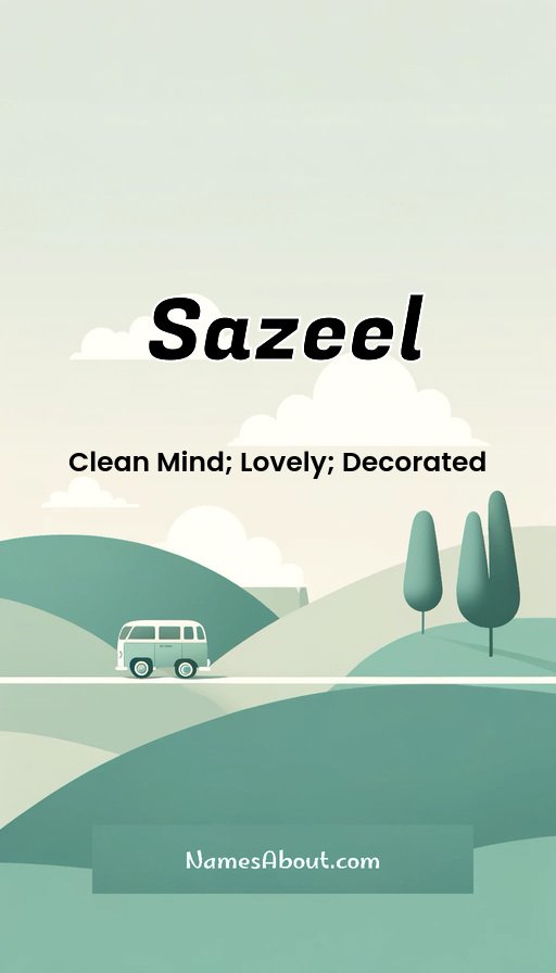 Meaning of Sazeel