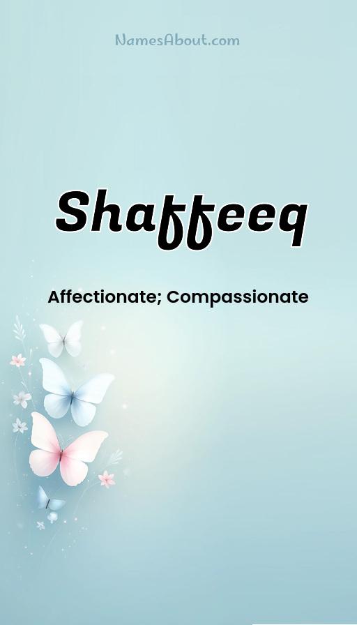 Illustration of Shaffeeq