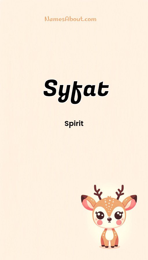 Meaning of Syfat