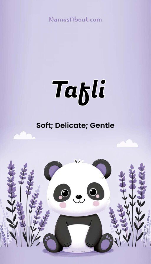 Meaning of Tafli
