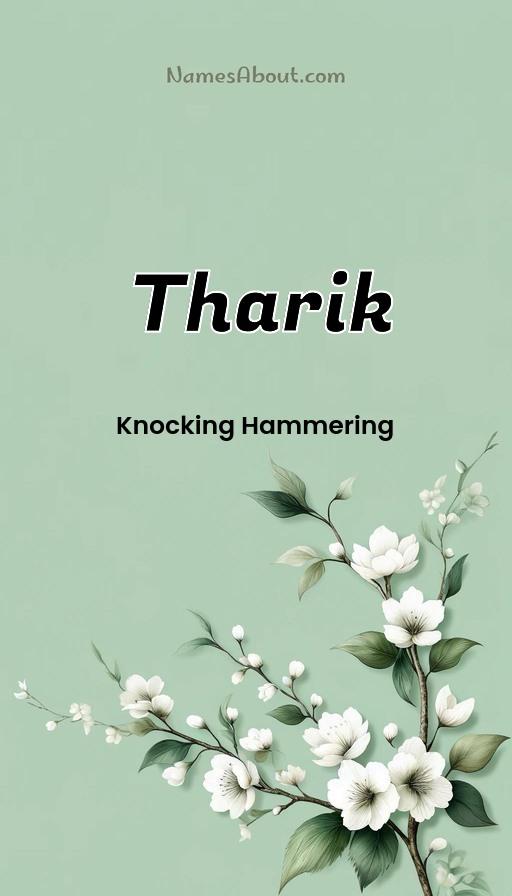 Meaning of Tharik