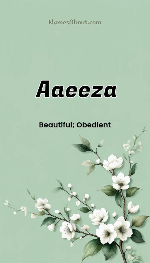 Illustration of Aaeeza