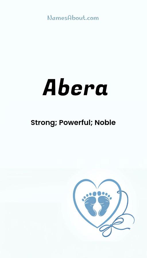 Illustration of Abera