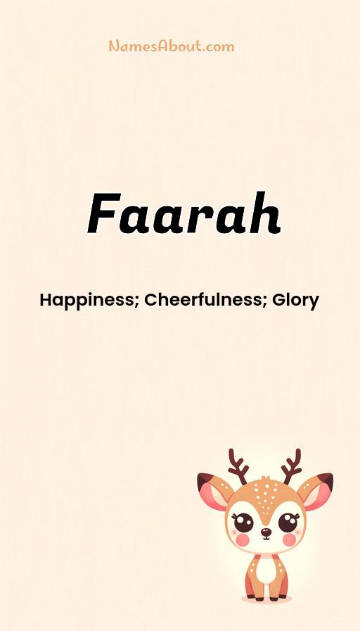 Illustration of Faarah