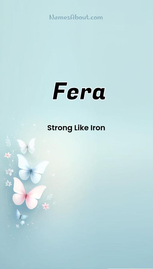 Illustration of Fera