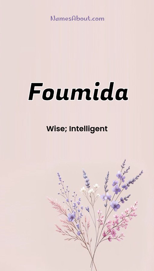 Meaning of Foumida