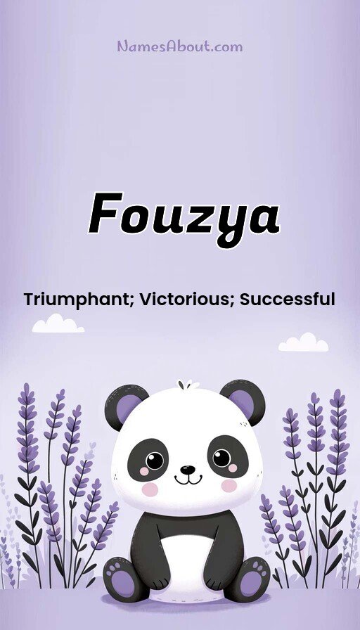 Meaning of Fouzya