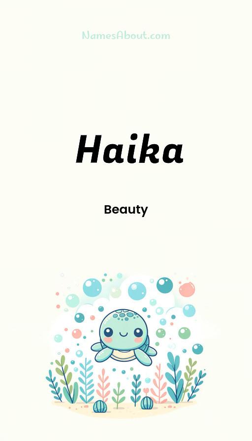 Illustration of Haika