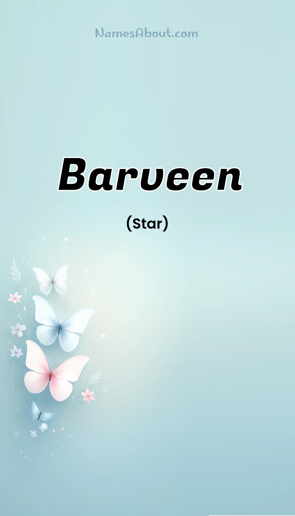 Barveen name and meaning