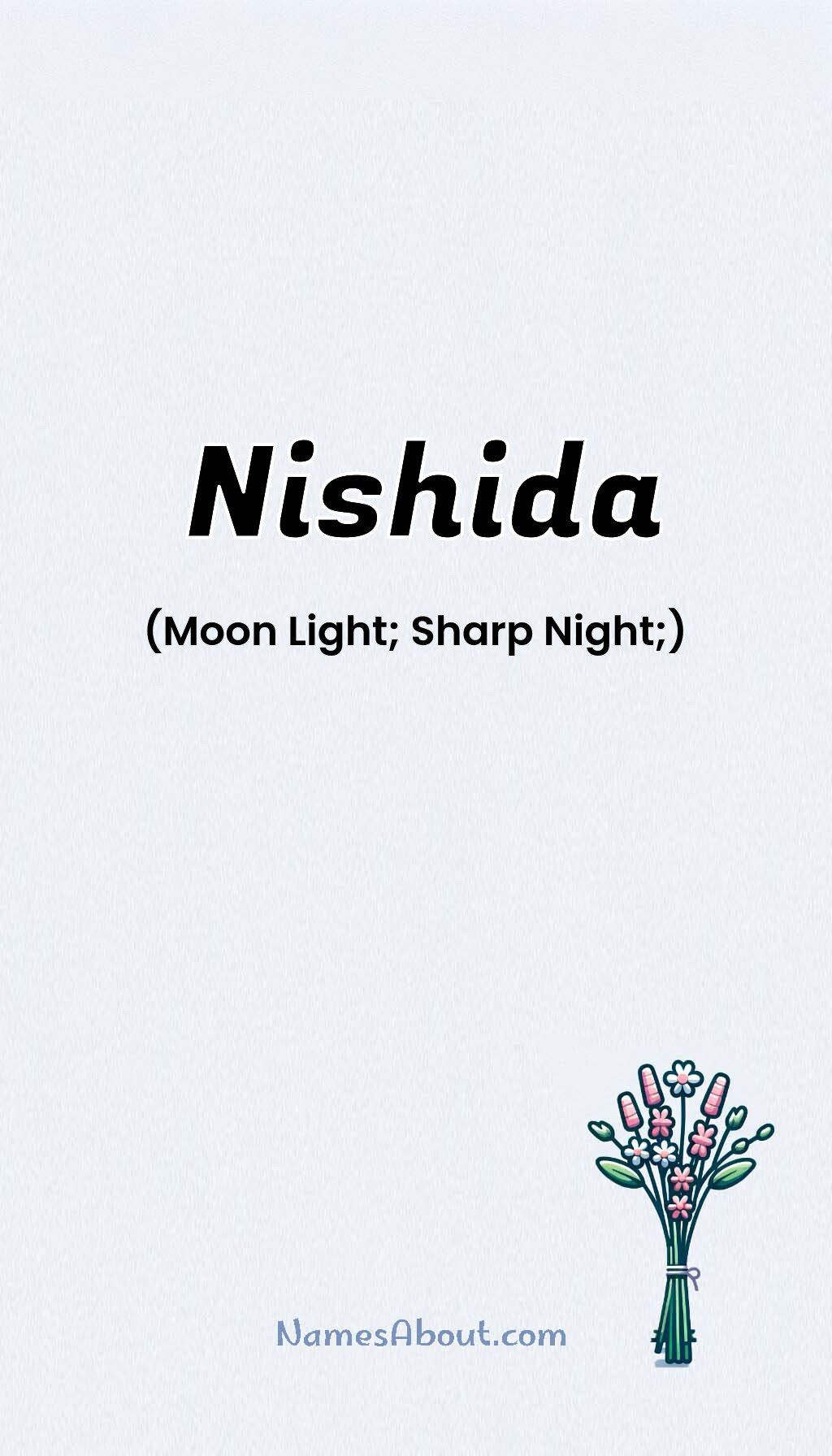 Nishida name and meaning