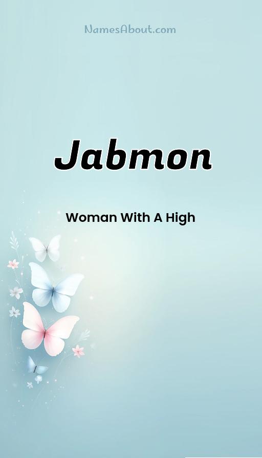 Meaning of Jabmon