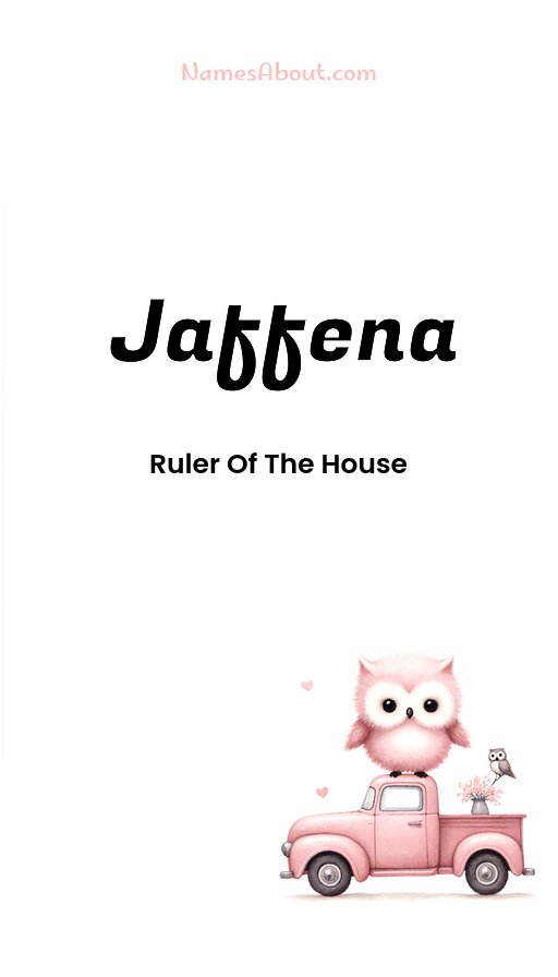 Meaning of Jaffena