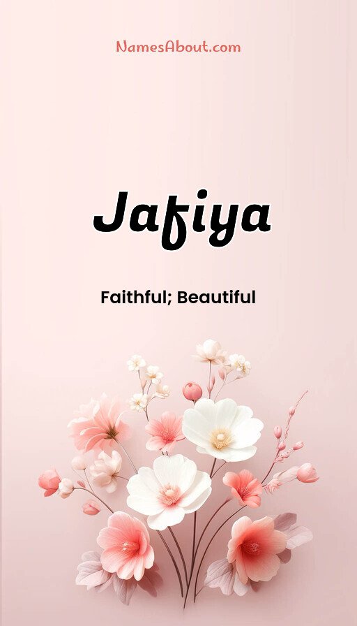 Meaning of Jafiya