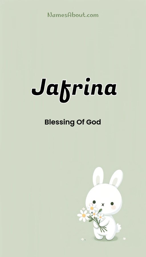 Meaning of Jafrina