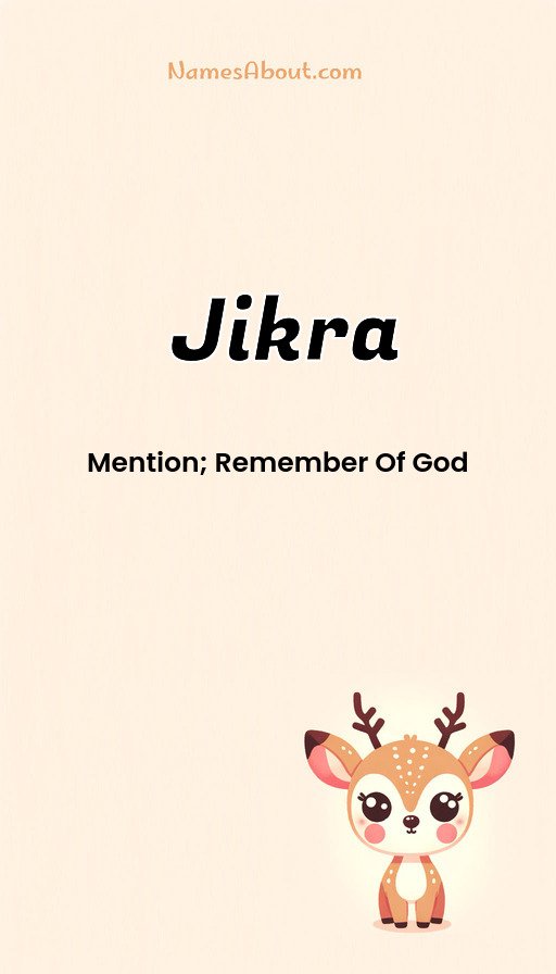Meaning of Jikra