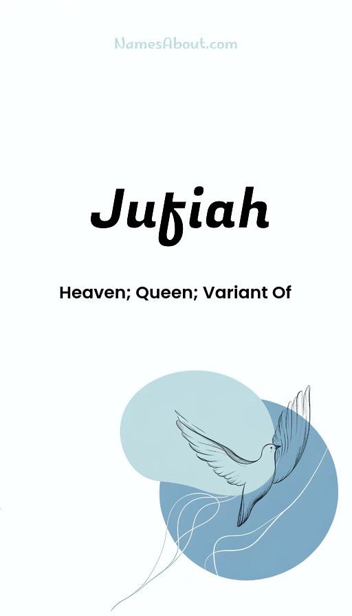 Jufiah name and meaning