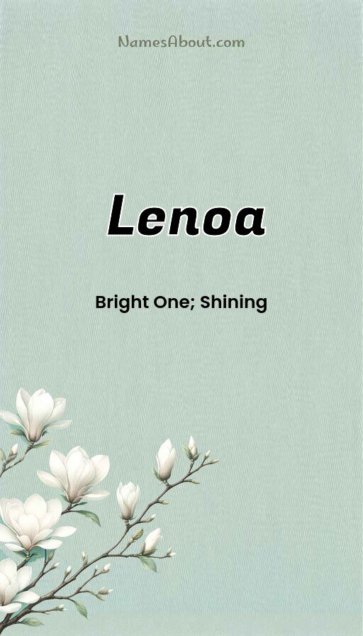 Meaning of Lenoa